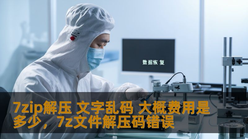 7zip解压 文字乱码 大概费用是多少，7z文件解压码错误