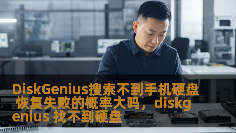 DiskGenius搜索不到手机硬盘 恢复失败的概率大吗，diskgenius 找不到硬盘
