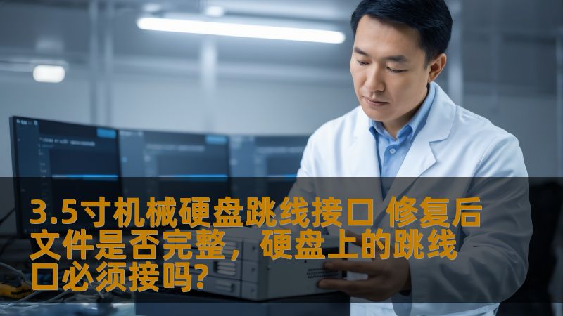 3.5寸机械硬盘跳线接口 修复后文件是否完整，硬盘上的跳线口必须接吗?