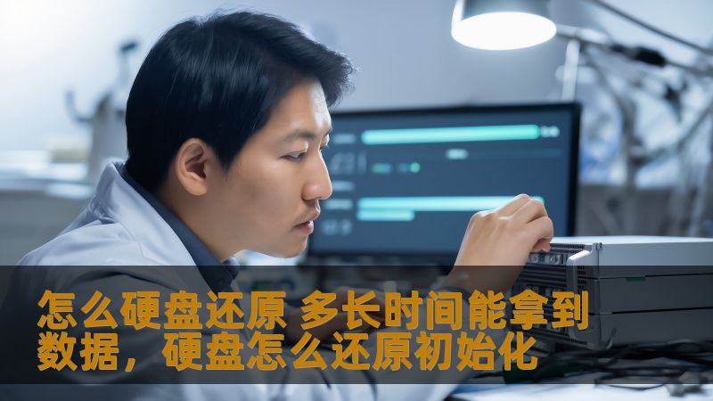 怎么硬盘还原 多长时间能拿到数据，硬盘怎么还原初始化