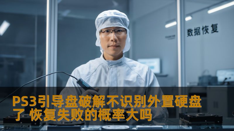 PS3引导盘破解不识别外置硬盘了 恢复失败的概率大吗