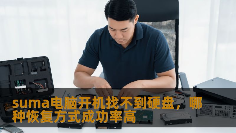 suma电脑开机找不到硬盘，哪种恢复方式成功率高