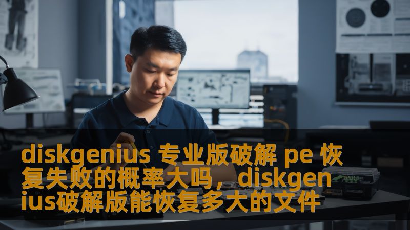 diskgenius 专业版破解 pe 恢复失败的概率大吗，diskgenius破解版能恢复多大的文件
