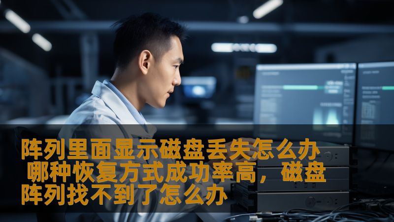 阵列里面显示磁盘丢失怎么办 哪种恢复方式成功率高，磁盘阵列找不到了怎么办