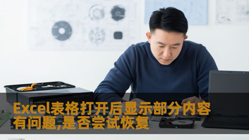 Excel表格打开后显示部分内容有问题,是否尝试恢复 Excel表格打开后显示部分内容有问题,是否尝试恢复