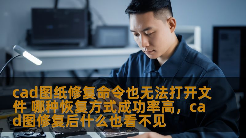 cad图纸修复命令也无法打开文件 哪种恢复方式成功率高，cad图修复后什么也看不见