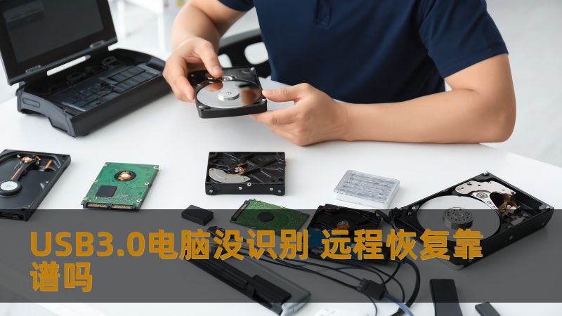 USB3.0电脑没识别 远程恢复靠谱吗
