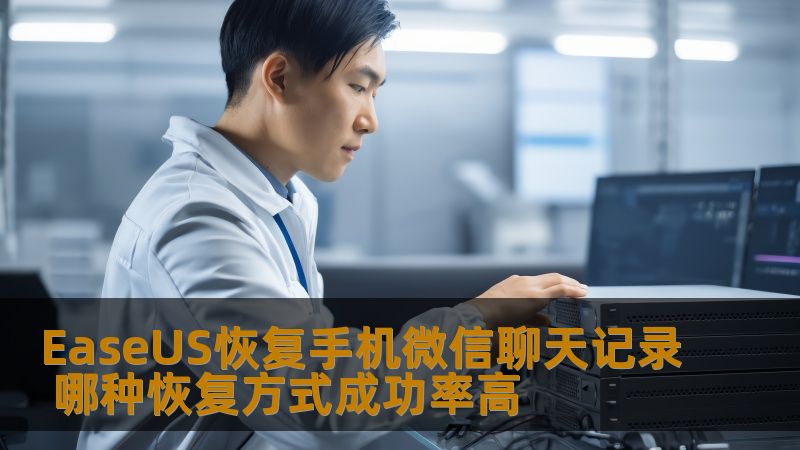 EaseUS恢复手机微信聊天记录 哪种恢复方式成功率高