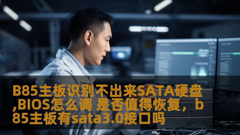 B85主板识别不出来SATA硬盘,BIOS怎么调 是否值得恢复，b85主板有sata3.0接口吗
