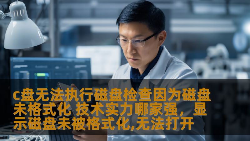 c盘无法执行磁盘检查因为磁盘未格式化 技术实力哪家强，显示磁盘未被格式化,无法打开