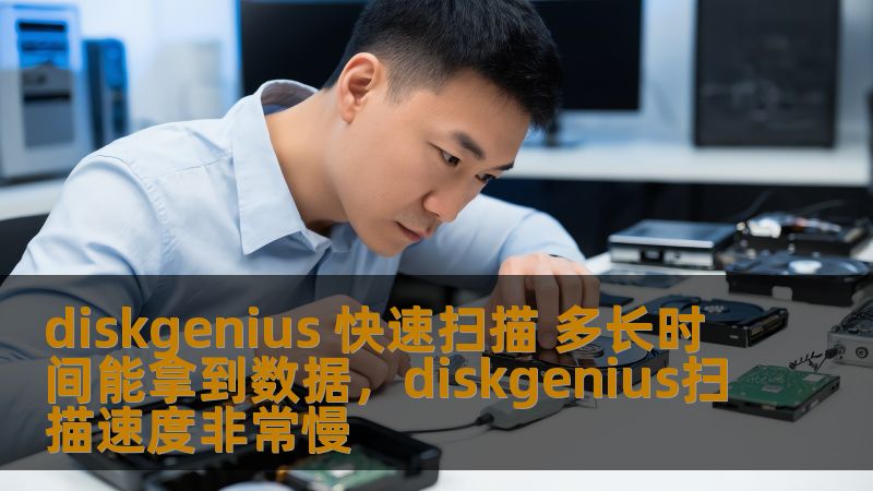 diskgenius 快速扫描 多长时间能拿到数据，diskgenius扫描速度非常慢