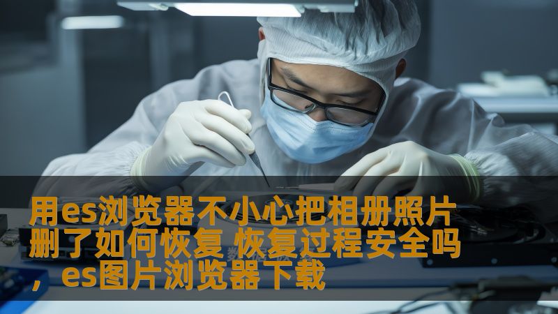 用es浏览器不小心把相册照片删了如何恢复 恢复过程安全吗，es图片浏览器下载