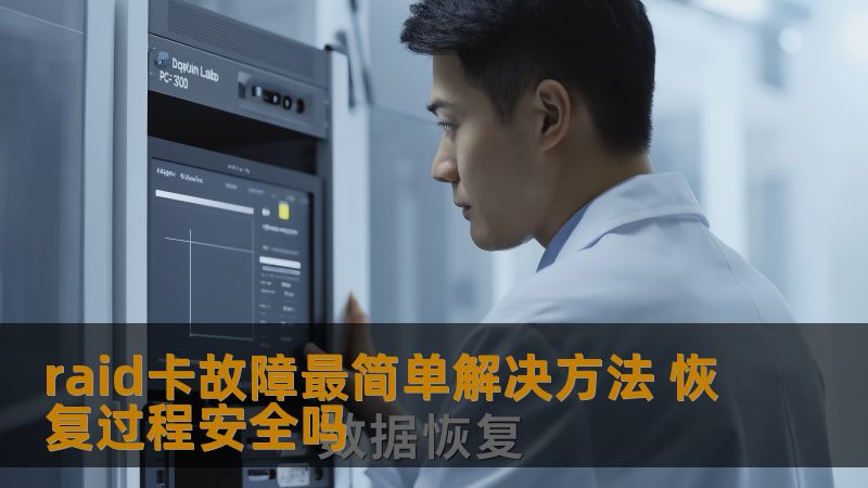 raid卡故障最简单解决方法 恢复过程安全吗
