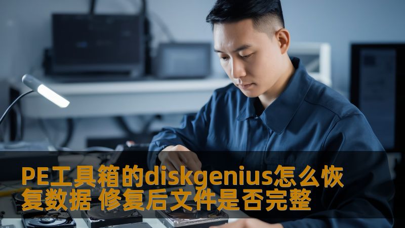 PE工具箱的diskgenius怎么恢复数据 修复后文件是否完整