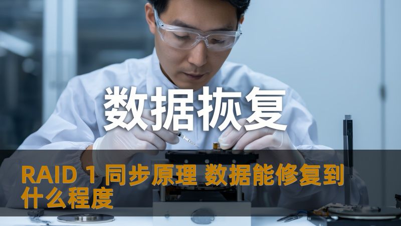 RAID 1 同步原理 数据能修复到什么程度