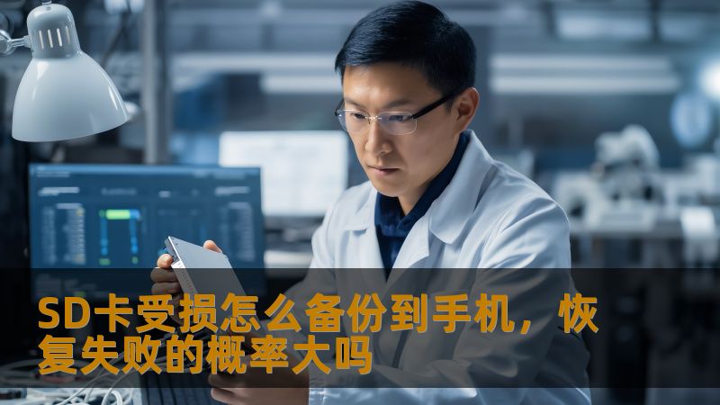 SD卡受损怎么备份到手机，恢复失败的概率大吗