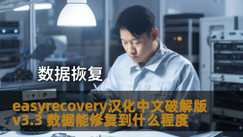 easyrecovery汉化中文破解版v3.3 数据能修复到什么程度