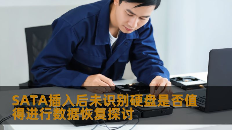 SATA插入后未识别硬盘是否值得进行数据恢复探讨