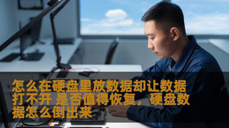 怎么在硬盘里放数据却让数据打不开 是否值得恢复，硬盘数据怎么倒出来