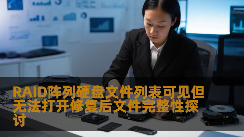 RAID阵列硬盘文件列表可见但无法打开修复后文件完整性探讨