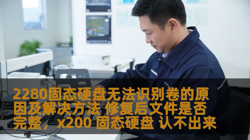 2280固态硬盘无法识别卷是许多人在使用过程中遇到的常见问题。本文将深入分析这一问题的原因，并提供详细的解决方法，同时探讨修复后文件是否能够完整恢复，帮助用户轻松解决硬盘识别问题。