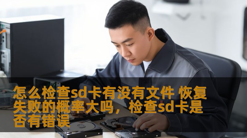 怎么检查sd卡有没有文件 恢复失败的概率大吗，检查sd卡是否有错误