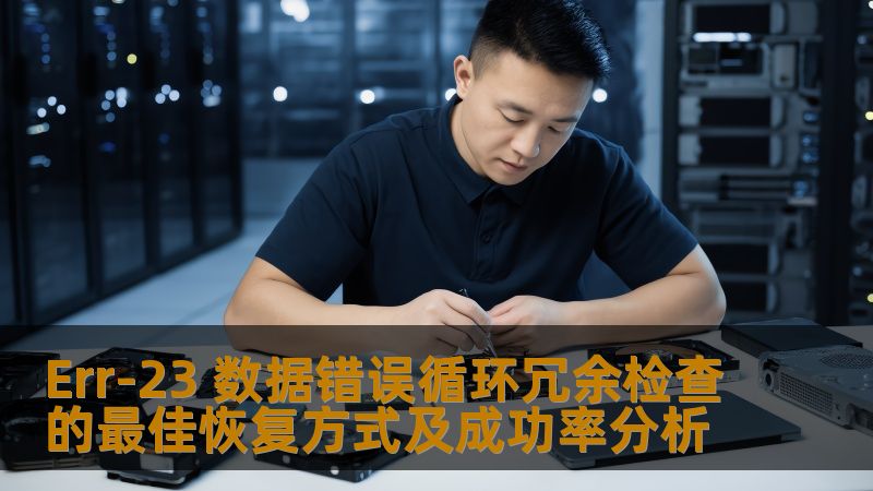 Err-23 数据错误循环冗余检查的最佳恢复方式及成功率分析