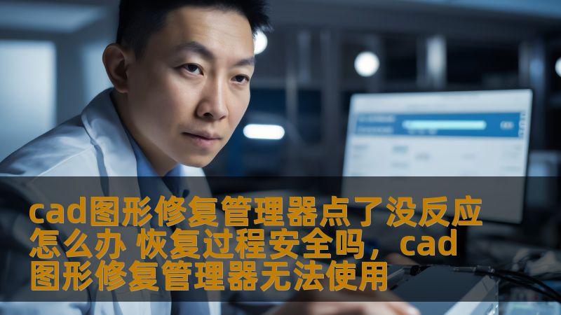 cad图形修复管理器点了没反应怎么办 恢复过程安全吗，cad图形修复管理器无法使用