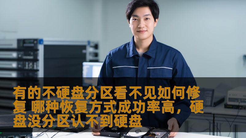 有的不硬盘分区看不见如何修复 哪种恢复方式成功率高，硬盘没分区认不到硬盘