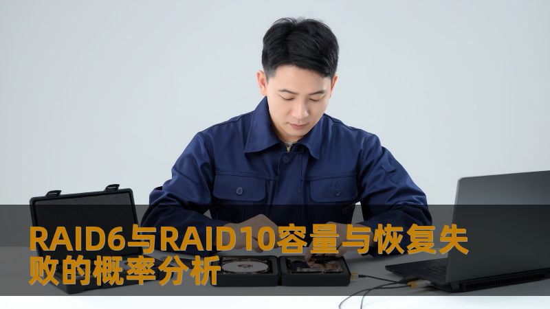 RAID6与RAID10容量与恢复失败的概率分析