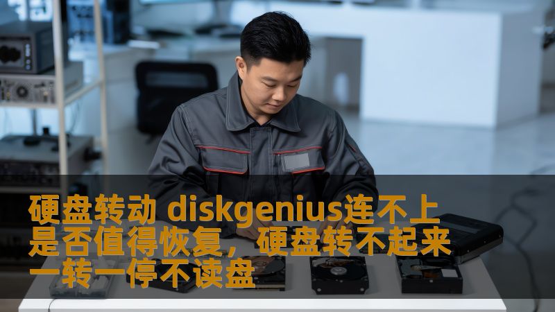 当你的硬盘转动但DiskGenius无法连接时，数据丢失的风险是否真的无法恢复？本篇文章将为你详细解析如何判断是否值得进行数据恢复，助你做出明智的决策。