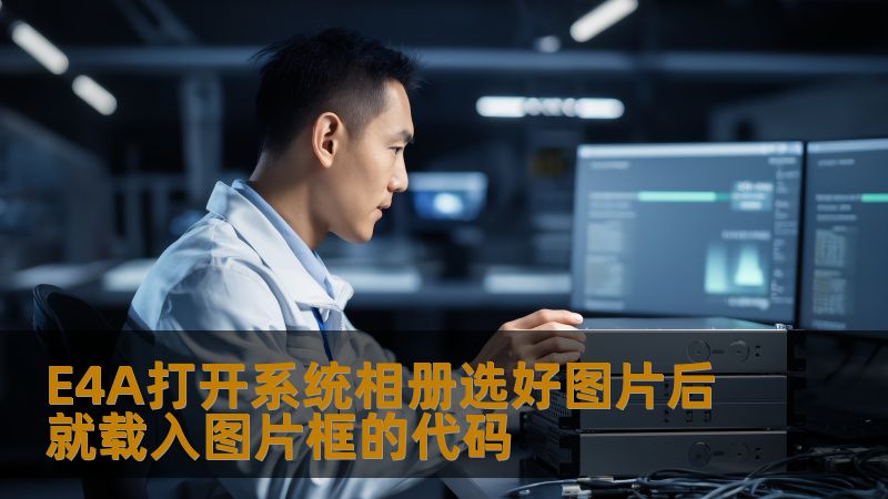 E4A打开系统相册选好图片后就载入图片框的代码