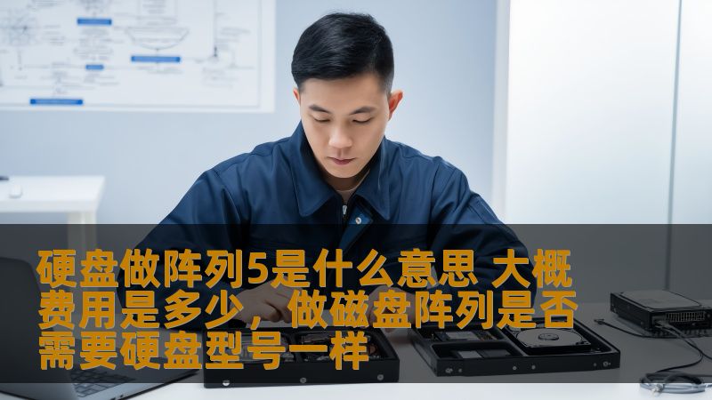 硬盘做阵列5是什么意思 大概费用是多少，做磁盘阵列是否需要硬盘型号一样