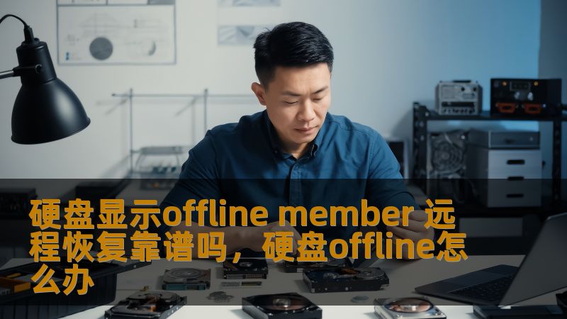 硬盘显示offline member 远程恢复靠谱吗，硬盘offline怎么办