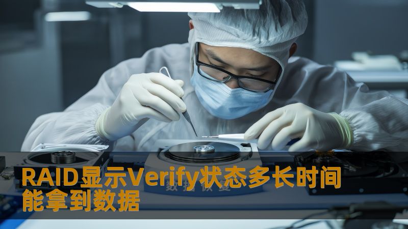 RAID显示Verify状态多长时间能拿到数据