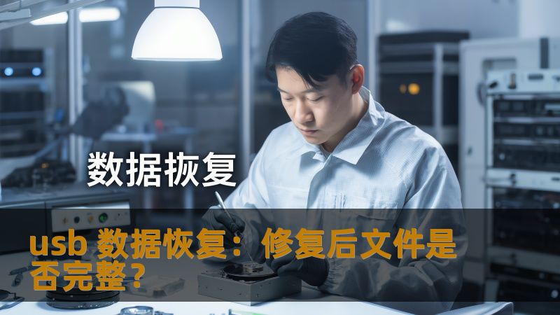 了解usb数据恢复的过程及修复后文件的完整性，获取实用的操作步骤和真实案例。