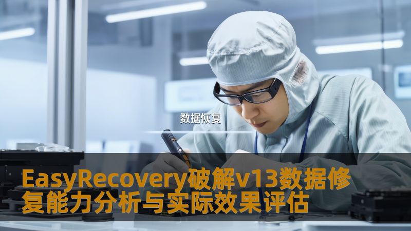 EasyRecovery破解v13数据修复能力分析与实际效果评估，深入探讨数据恢复软件的实际应用与效果。