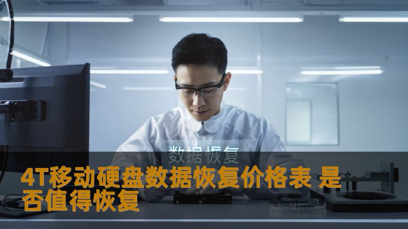4T移动硬盘数据恢复价格表 是否值得恢复 4T移动硬盘数据恢复价格表 是否值得恢复