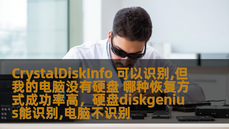 CrystalDiskInfo 可以识别,但我的电脑没有硬盘 哪种恢复方式成功率高，硬盘diskgenius能识别,电脑不识别
