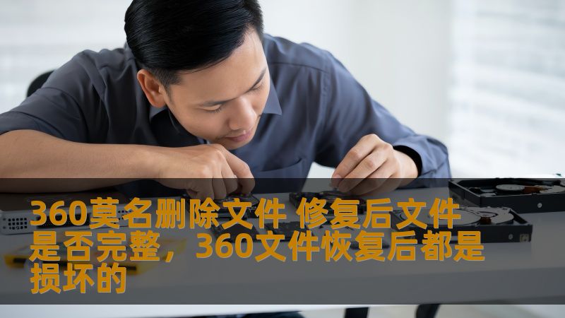 360莫名删除文件 修复后文件是否完整，360文件恢复后都是损坏的