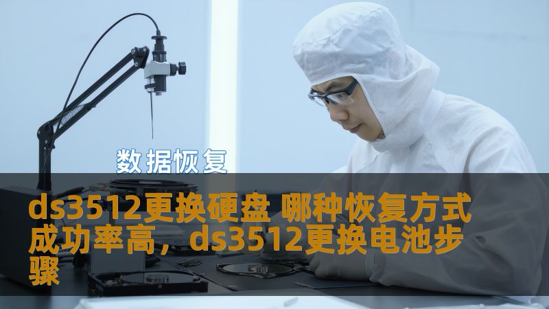 ds3512更换硬盘 哪种恢复方式成功率高，ds3512更换电池步骤