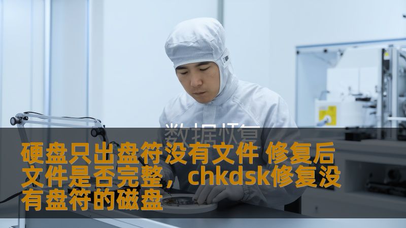 硬盘只出盘符没有文件 修复后文件是否完整，chkdsk修复没有盘符的磁盘