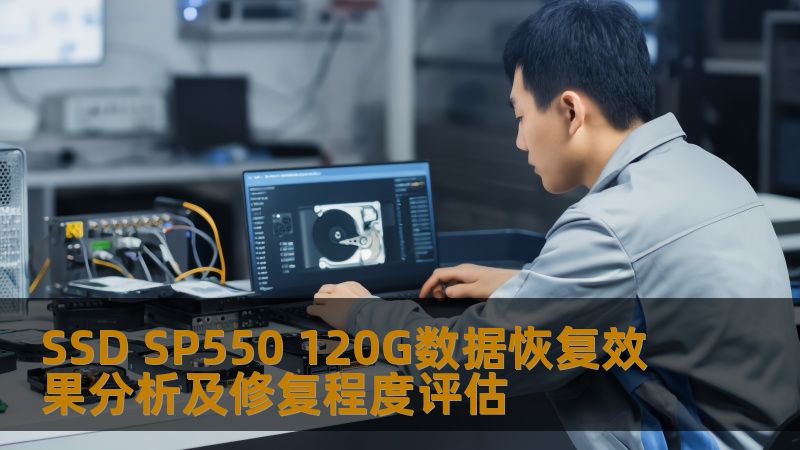 SSD SP550 120G数据恢复效果分析及修复程度评估