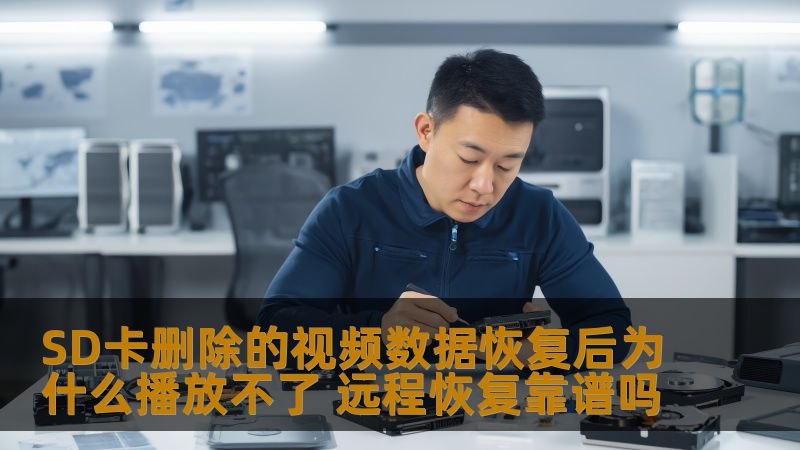 SD卡删除的视频数据恢复后为什么播放不了 远程恢复靠谱吗