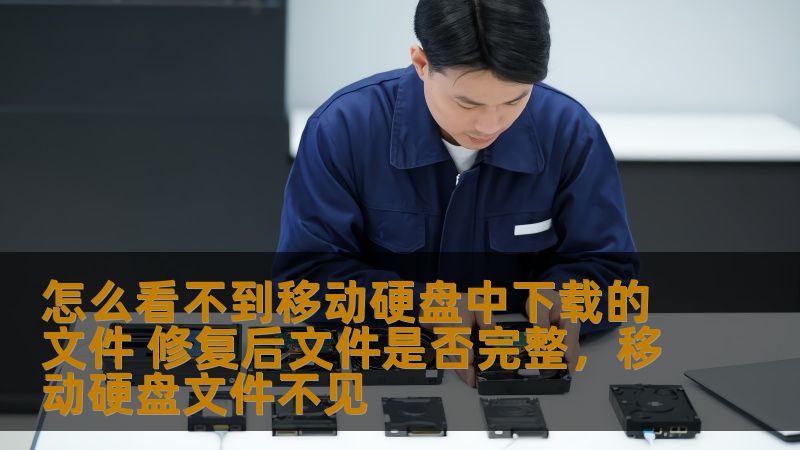 怎么看不到移动硬盘中下载的文件 修复后文件是否完整，移动硬盘文件不见