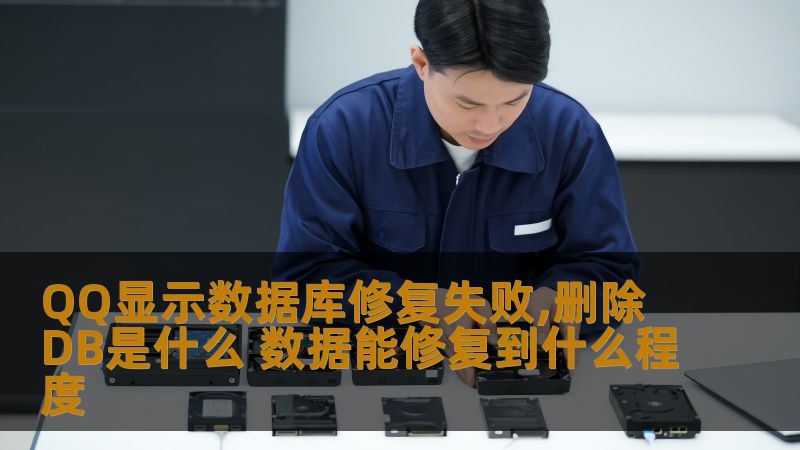探讨QQ显示数据库修复失败和删除DB的含义，分析数据恢复的可能性及程度，帮助用户解决数据丢失问题。
