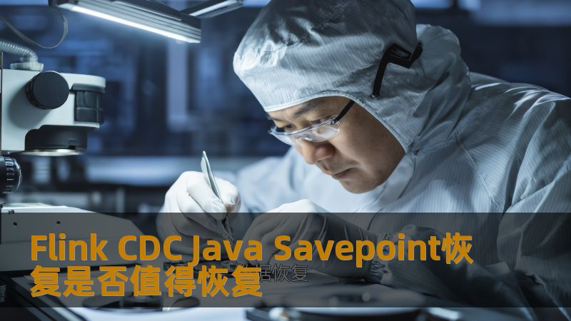 Flink CDC Java Savepoint恢复是否值得恢复
