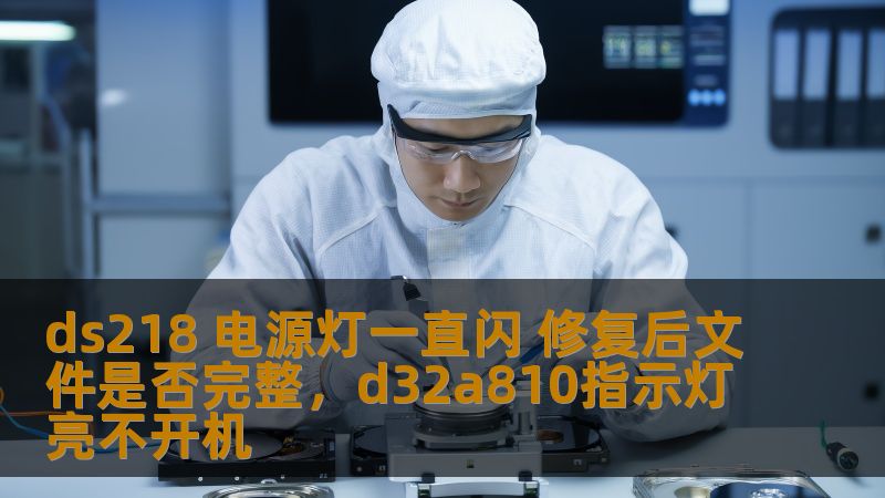 本文将深入探讨DS218硬盘电源灯闪烁的原因及其修复方法，重点分析修复后文件的完整性问题，帮助用户轻松解决疑虑，确保数据安全。