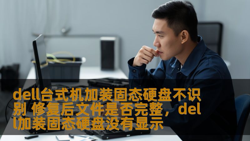 dell台式机加装固态硬盘不识别 修复后文件是否完整，dell加装固态硬盘没有显示