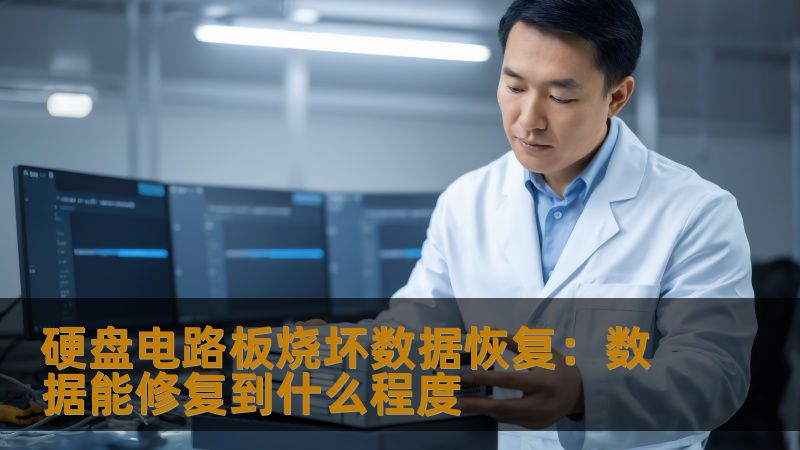 硬盘电路板烧坏数据恢复：数据能修复到什么程度
